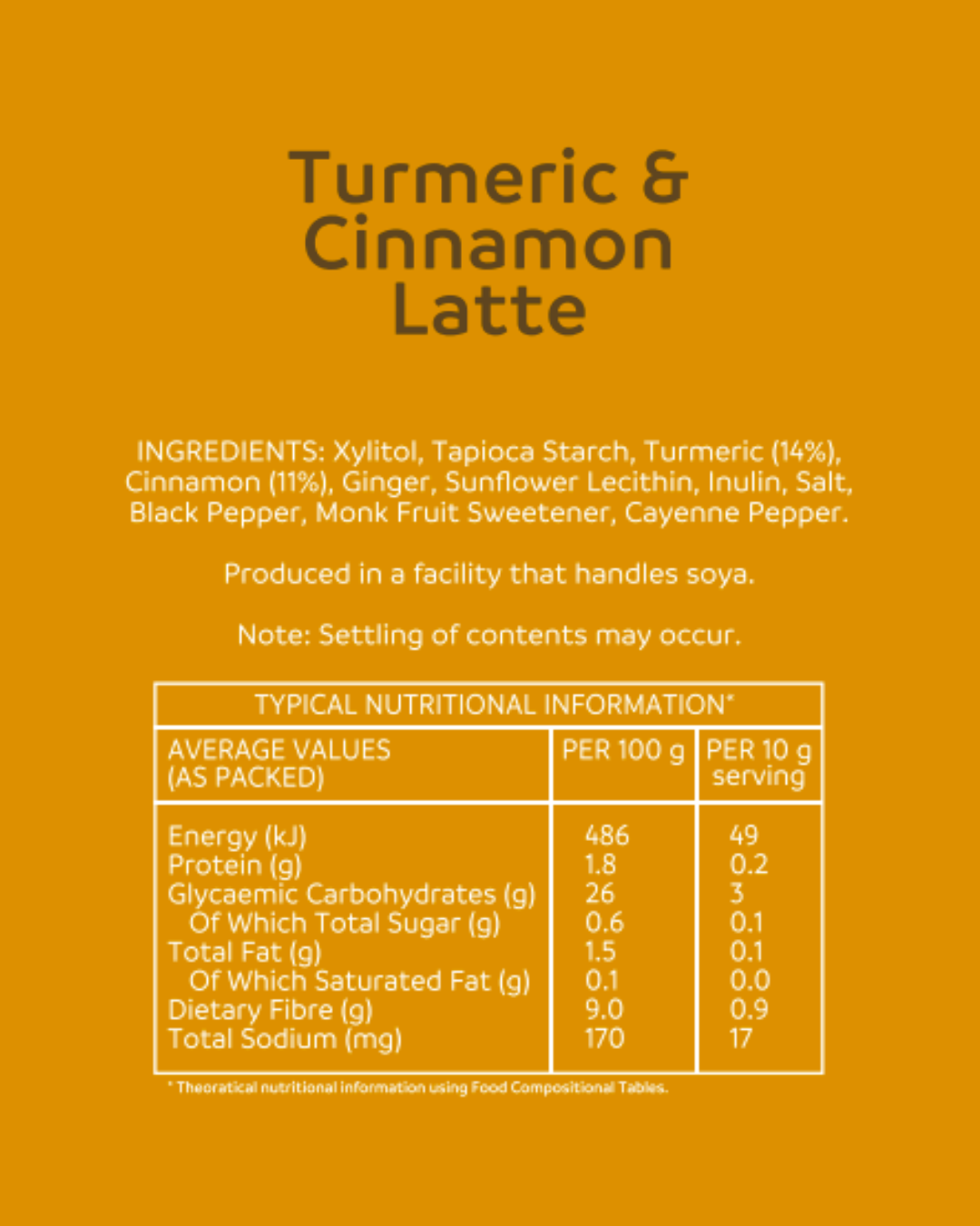 Nutrition Information