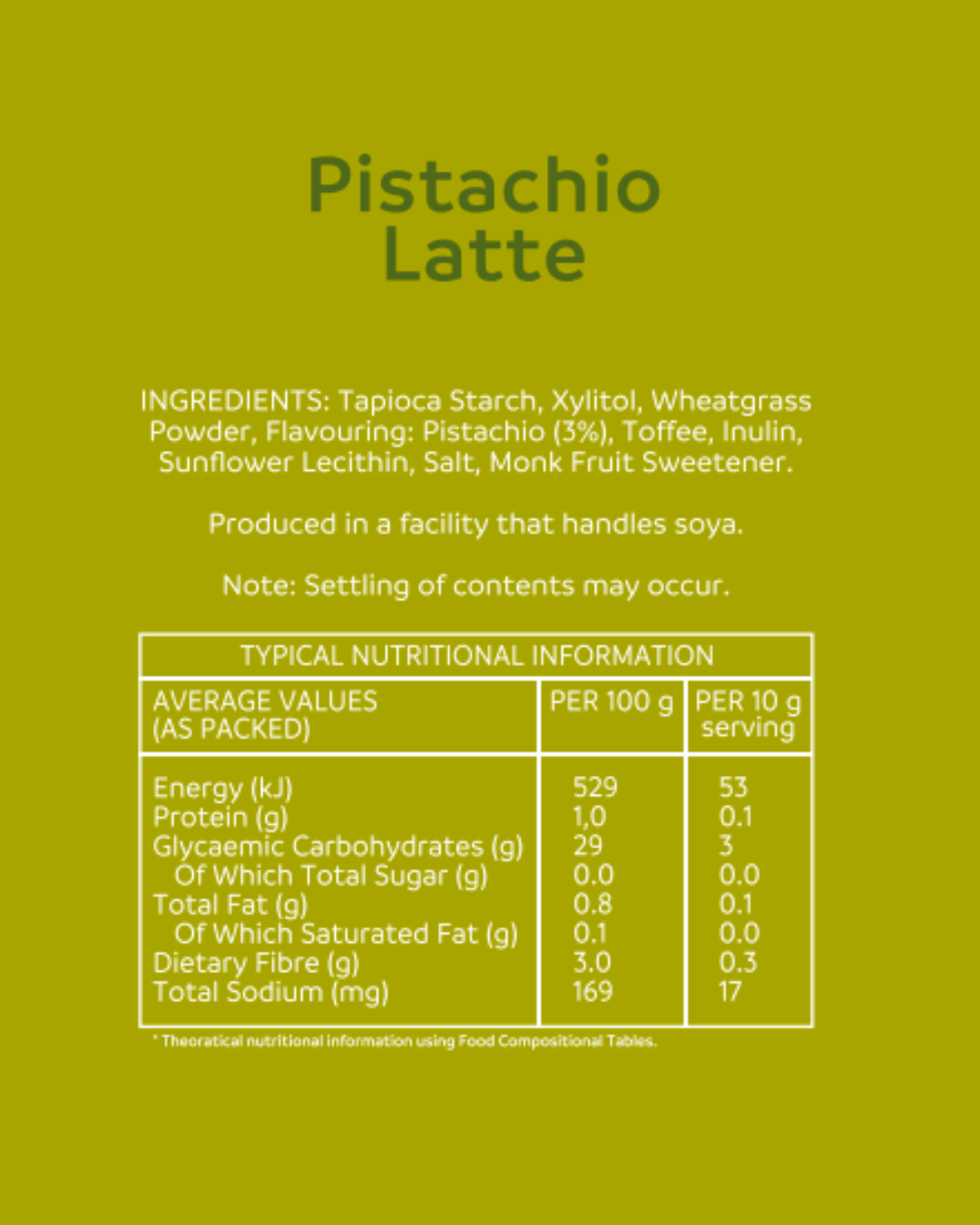 Nutrition Information